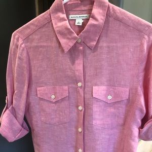 Banana Republic linen button down